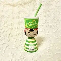 ずんだシェイクこけし　 ずんだ茶寮　ずんだシェイク