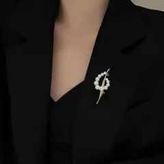 パール　ブローチ　コサージュ　イミテーション　 入学 卒業 パーティ 1050