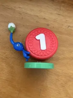 チョコエッグ　ピクミン フィギュア　青ピクミンのサムネイル