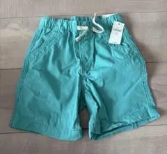 未使用タグ付き！エメラルドグリーン ハーフパンツ