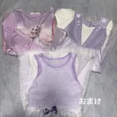 ⁑ アナと雪の女王 チュール ワンピース 2点セット おまけ付き