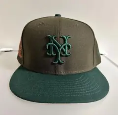 七*起様 NEWERA 59FIFTY METS 7 5/8 60.6cmブラウ