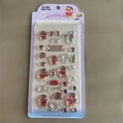 クレヨンしんちゃん 3Dクリスタルシール 本日22時で1度削除します