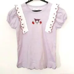 サンリオ　クロミ　イチゴ　フリル　半袖　Tシャツのサムネイル