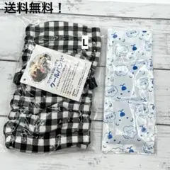 犬　クールバンド　クールネック　ギンガムチェック　Lサイズ　保冷剤付　新品未使用のサムネイル