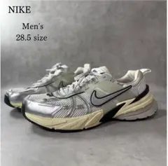 ナイキ V2K ラン メタリックシルバー 厚底 スニーカー メンズ 28.5人気