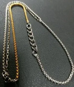 チェーンネックレス 17　ステンレスネックレス　アメカジ　ロック　ストリート系