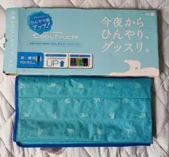 東京西川 COOLTOUCH 肩〜腰用 90×90cm ひんやりクールパッド