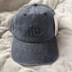 【新品】MEI ベースボールキャップ ネイビー　デニム
