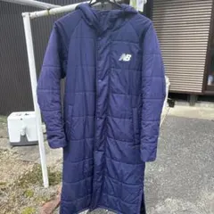 New Balance ネイビー ベンチコート