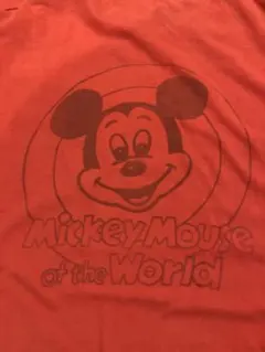 70年代 リーバイス ミッキーマウス 染み込み Tシャツ ヴィンテージ