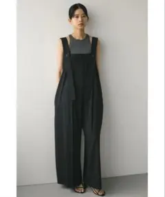 新品 STYLEMIXERセンタープレスワイドロンパースのサムネイル