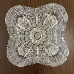 ボヘミアクリスタル 500PK 灰皿 小物入れ　アシュトレイ