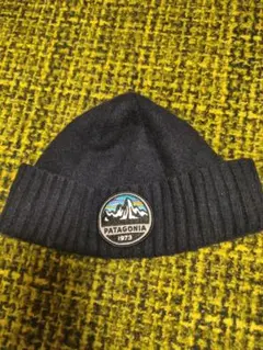 PATAGONIA ネイビー ニット帽 1973