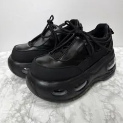 SLY スライ AIR PLATFORM SNEAKER 厚底スニーカー 黒 Mのサムネイル