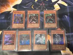 遊戯王 ラーイエロー ディアボリックガイ、Bloo-D×2 青文字 セット