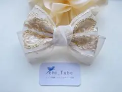 119 ✳︎組み合わせ自由！３点で1300円✳︎インド刺繍リボンポニーフック♡