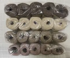 毛糸ピエロ　ベーシックコットン　20玉