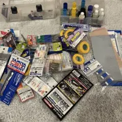 ピ*ピ様 模型製作用品 工具セット 収納ケース付き | Mercari