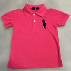 短丈Polo by Ralph Laurenビッグポニーチーフキーフ薄ピンク - メルカリ