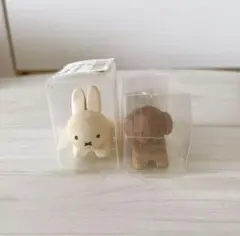 【新品】木製箸置きミッフィー［ホワイト］&スナッフィー2点セット