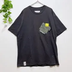 1279 チョコレート　Tシャツ　カットソー　綿100% グレー　メンズS