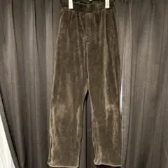 ベロアパンツ カジュアルパンツ