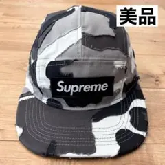 Supreme 5パネルキャップ カモフラージュ柄 - メルカリ