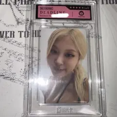 blackpink deadline qq music ジス　5星　トレカ blackpink deadline qqmusic 5星 トレカ ジス 普通 - メルカリ