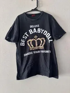 BABYDOLL 半袖Tシャツ　黒