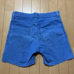 ハリウッドランチマーケット　コーデュロイ ショートパンツ ブルーのサムネイル