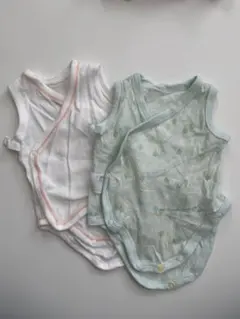 ユニクロ　メッシュ素材 ベビー肌着 60cm 2枚セット