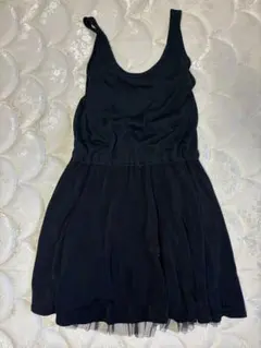 ブラック グリッターパーティードレス