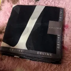 CELINE 幾何学模様 ハンカチ