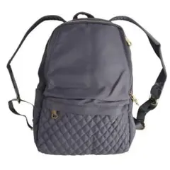 【新品】多機能リュック　ナイロン　軽量大容量　撥水防水　チャコールグレー　a