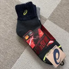 アシックス　asics 保温性ソックス 2足24-26cm 靴下　メンズ