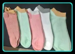 靴下 ソックス 夏 5足