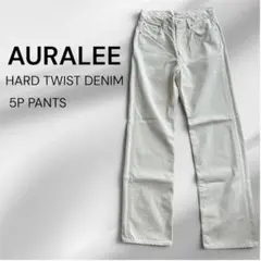 値下げ【AURALEE 】HARD TWIST DENIM 5P PANTSのサムネイル