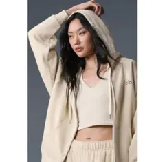 Ali yoga ジャケット　ブルゾン Ali yoga ジャケット ブルゾン Cropped Doubles Only Full Zip