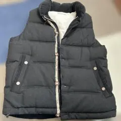 Simplicité Plus ブラックダウンベスト