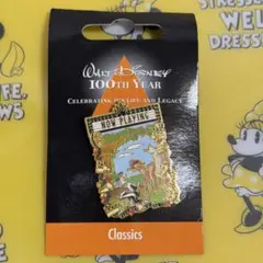 Walt Disney 100th Years バンビ ピンバッジ