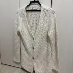 ZARAテクスチャーニットカーディガン