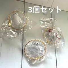 けだまだま　猫顔デザインリング 3個セット　猫 うちの子のけだまだま