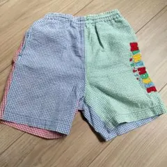 MIKI HOUSE 半ズボン チェック柄