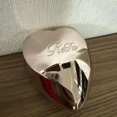 リファ　ハート型コーム　ローズピンク