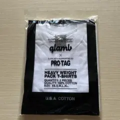 glamb × PRO-TAG 6.5oz ヘビーウェイトT 2枚組 白 XSのサムネイル