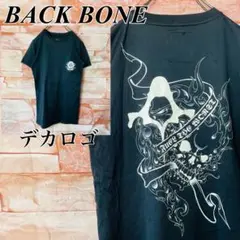 【激レア】バックボーン×LSD Tシャツ back bone 北原哲夫　古着S黒