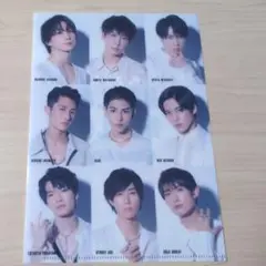 Snow Man クリアファイル HELLO HELLO