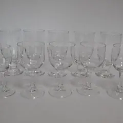 匿名配送　10個セット　３種類　詰め合わせ　クリアグラス