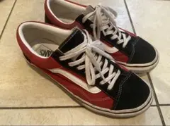【最終お値下げ】VANS レッド/ブラック スニーカー